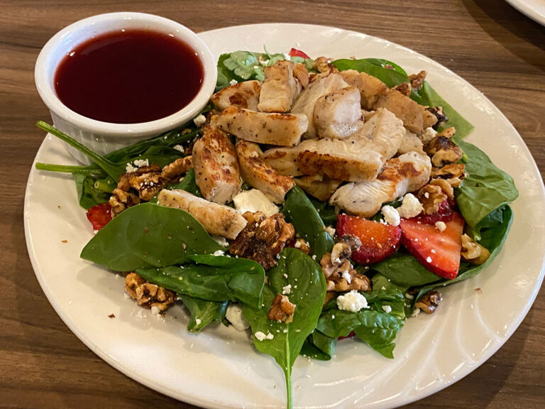chicken salad at gold bison grill chicken salad at gold bison grill