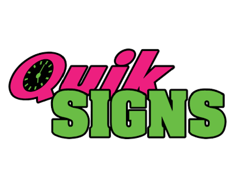 quik signs logo