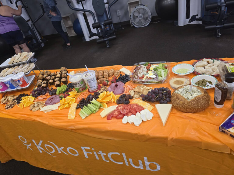 koko fitclub food spread 768x576