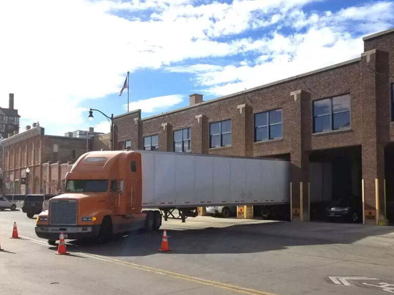 north western warehouse truck unloading at warehouse 1 768x576