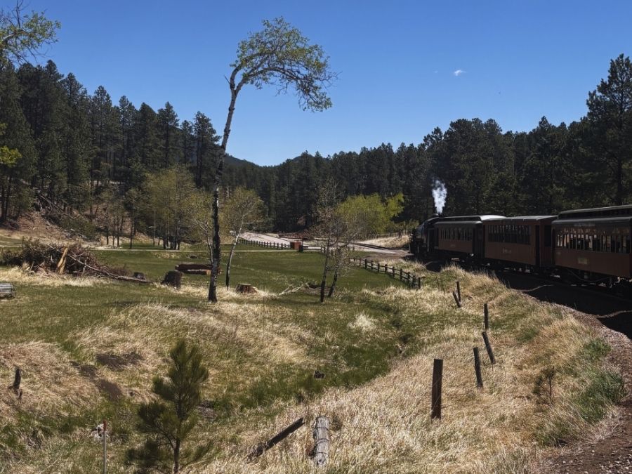 1880 Train on the way to Keystone