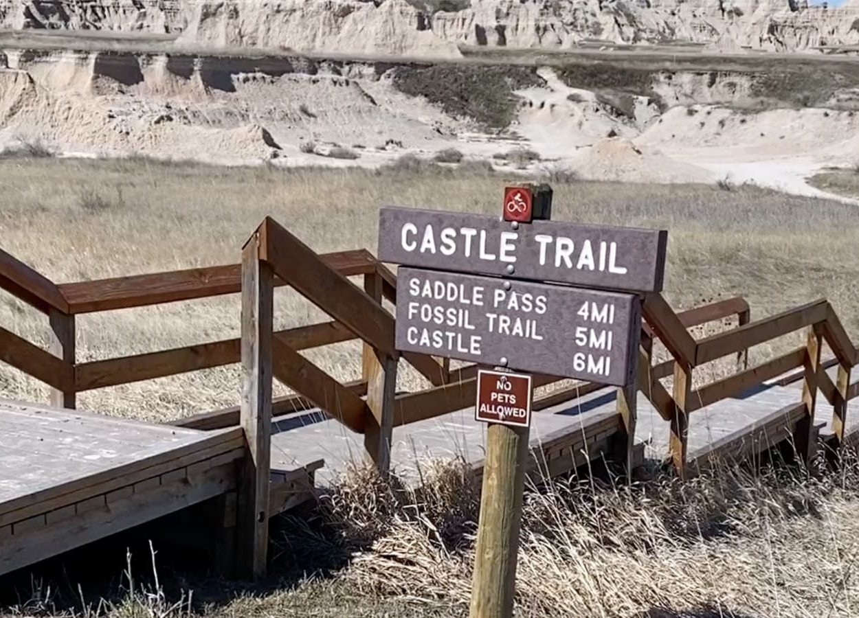 Castle Trail in the Badlands