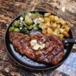 ribeye at gold bison grill